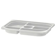 IKEA TROFAST Podnos s priehradkami sivý 42x30x5 cm IKEA TROFAST Podnos s priehradkami sivý 42x30x5 cm