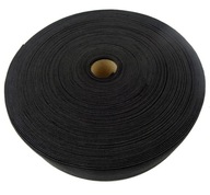 Pletená elastická 4cm ČIERNA veľkoobchod 25m Leštička plná 0117 Pletená elastická 4cm ČIERNA veľkoobchod 25m Leštička plná 0117