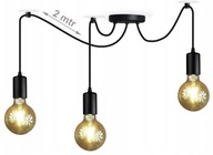 Závesné stropné svietidlo SPIDER 3, 3xE27 LOFT luster Závesné stropné svietidlo SPIDER 3, 3xE27 LOFT luster