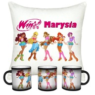 SET WINX CLUB MAGICKÝ HRNČEK + VANKÚŠ + MENO SET WINX CLUB MAGICKÝ HRNČEK + VANKÚŠ + MENO
