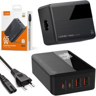 RÝCHLA SIEŤOVÁ NABÍJAČKA 5000 mA 5V 65W LDNIO A4808Q USB USB-C QC PD RÝCHLA SIEŤOVÁ NABÍJAČKA 5000 mA 5V 65W LDNIO A4808Q USB USB-C QC PD
