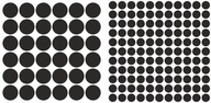 Samolepky na stenu DOTS, bodky, kruhy, BIG SET Samolepky na stenu DOTS, bodky, kruhy, BIG SET