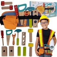 DIY SADA DREVENÁ DIELŇA S NÁRADÍM PRE DETI - PÁS DIY SADA DREVENÁ DIELŇA S NÁRADÍM PRE DETI - PÁS