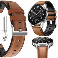 Kožený remienok pre HUAWEI WATCH GT 2 3 4 GT2 GT3 GT4 PRO GT2e 2e 46MM 48MM Kožený remienok pre HUAWEI WATCH GT 2 3 4 GT2 GT3 GT4 PRO GT2e 2e 46MM 48MM