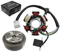 Sada magnetov s magnetom, 6 cievok, čínske mopedy, motor FMB Sada magnetov s magnetom, 6 cievok, čínske mopedy, motor FMB