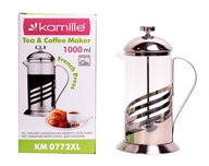 Sklo ČAJOVNÍK, KÁVA, 1000 ml KAMILLE Sklo ČAJOVNÍK, KÁVA, 1000 ml KAMILLE