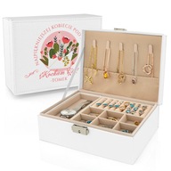 ŠPERKOVNICE organizér box + GRAVÍR ŠPERKOVNICE organizér box + GRAVÍR