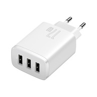 Baseus 3x USB 17W nástenná nabíjačka Baseus 3x USB 17W nástenná nabíjačka