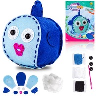 Kreatívna SET pre deti, HANDLING, MASKOT, PLYŠOVÁ HRAČKA, RYBIČKA na ušitie Kreatívna SET pre deti, HANDLING, MASKOT, PLYŠOVÁ HRAČKA, RYBIČKA na ušitie