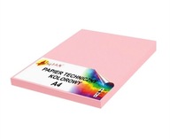 Technický papier A4 260g ružový pastel 50 listov