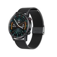 Smartwatch Dámske hovoriace hodinky Black Silver