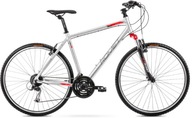 Crossový bicykel Romet Orkan 2M 2021 pánsky strieborný -