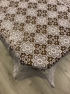 Biely guipure obrus All Lace 85cm/85cm Biely guipure obrus All Lace 85cm/85cm