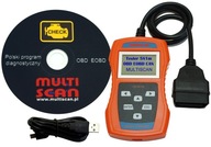 HIT!! Tester + PROGRAM Multiscan OBD EOBD kódy dát