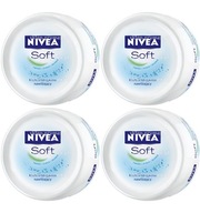 Nivea jemný hydratačný krém sada 4x200ml