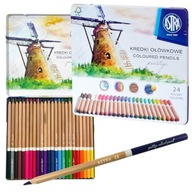 Pastelky Astra z cédrového dreva v met. Prestige prášok 24 col Pastelky Astra z cédrového dreva v met. Prestige prášok 24 col