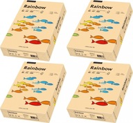 Papier do tlačiarne Rainbow A4 80g R40 lososový x4