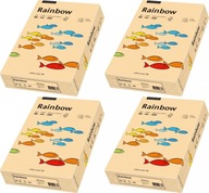 Papier do tlačiarne Rainbow A4 80g R40 lososový x4