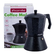 KÁVOVAR KÁVOVAR CAFETER NA 12 KÁV 600ml KAMILLE ČIERNA KÁVOVAR KÁVOVAR CAFETER NA 12 KÁV 600ml KAMILLE ČIERNA