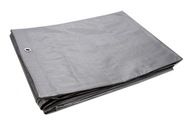 Zimná plachta, hrubá, pevná, mrazuvzdorná, vystužená, 130g/m, strieborná, 4x6m Zimná plachta, hrubá, pevná, mrazuvzdorná, vystužená, 130g/m, strieborná, 4x6m