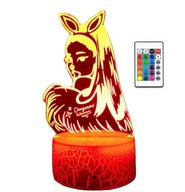 3D LED nočná lampa ARIANA GRANDE COLORS + DIAĽKOVÉ OVLÁDANIE 3D LED nočná lampa ARIANA GRANDE COLORS + DIAĽKOVÉ OVLÁDANIE