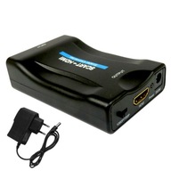 Adaptér AV signálu prevodníka SCART na HDMI Adaptér AV signálu prevodníka SCART na HDMI