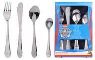 SET 4X DETSKÝ PRÍBOR SÚPRAVA Tlapkovej patroly SET 4X DETSKÝ PRÍBOR SÚPRAVA Tlapkovej patroly