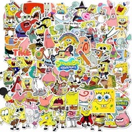 NÁLEPKY 4x5cm MIX SPONGEBOB EXTRA NÁLEPY 100 KS NÁLEPKY 4x5cm MIX SPONGEBOB EXTRA NÁLEPY 100 KS