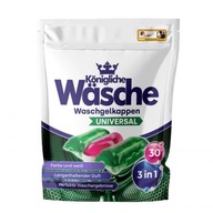Königliche Wäsche Kapsuly 3v1 univerzálne 30 ks Königliche Wäsche Kapsuly 3v1 univerzálne 30 ks
