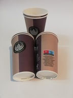 Papierové šálky na kávu 400 ml, 50 kusov