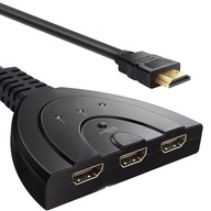 SWITCH SPLITTER 3x HDMI FULL HD SPLITTER SWITCH SPLITTER 3x HDMI FULL HD SPLITTER