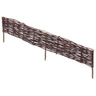 PALISADA OGRODOWA 120x40cm OBRZEŻE PŁOT WIKLINOWY PALISADA OGRODOWA 120x40cm OBRZEŻE PŁOT WIKLINOWY