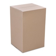Výklopná kartónová schránka na balíky inpost C 410x380x640 hnedá