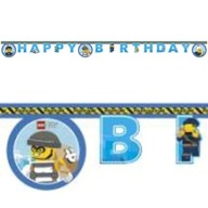 Banner GIRLAND LEGO CITY všetko najlepšie k narodeninám PARTY x200 Banner GIRLAND LEGO CITY všetko najlepšie k narodeninám PARTY x200