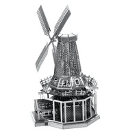 Metal Earth Kovový 3D model veterného mlyna Metal Earth Kovový 3D model veterného mlyna