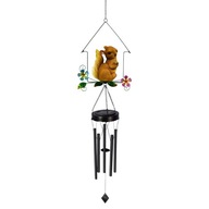 Trávniková lampa so zvonkohrou Moderná solárna veverička Trávniková lampa so zvonkohrou Moderná solárna veverička