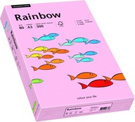 Farebný papier Rainbow A3 80g/m2 500k ružový R54