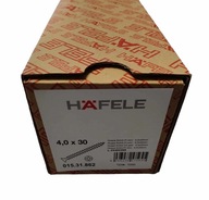 Hafele HOSPA skrutka 4x30mm 1000ks, biela pozink, masiv. Hafele HOSPA skrutka 4x30mm 1000ks, biela pozink, masiv.
