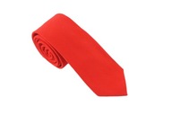 Pánska kravata RED PLAIN, matná, kvalita PREMIUM Pánska kravata RED PLAIN, matná, kvalita PREMIUM