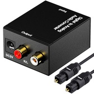 DIGITÁLNY OPTICKÝ KONVERTOR TOSLINK RCA CINCH DAC DIGITÁLNY OPTICKÝ KONVERTOR TOSLINK RCA CINCH DAC