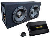 Ground Zero GZIW 200-2C subwoofer zosilňovač 2x20 Ground Zero GZIW 200-2C subwoofer zosilňovač 2x20