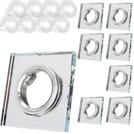 8x LED STROPNÁ LAMPA + HALOGÉN GU10 8x LED STROPNÁ LAMPA + HALOGÉN GU10