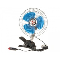 Chrómový ventilátor 24V 8'' s klipom do auta Chrómový ventilátor 24V 8'' s klipom do auta