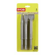 Sada sekáčov Ryobi SDS+ 3 ks. RAKSPC03 Sada sekáčov Ryobi SDS+ 3 ks. RAKSPC03