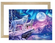 RÁM 25X35 DREVENÝ + mozaika na diamantovú výšivku RÁM 25X35 DREVENÝ + mozaika na diamantovú výšivku