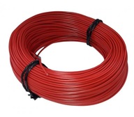 Elektrický kábel LgY-S 1x0,75mm červený 258