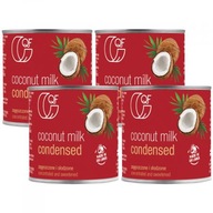 KVALITNÉ POTRAVINY Kondenzované kokosové mlieko Set 4 x 200 ml KVALITNÉ POTRAVINY Kondenzované kokosové mlieko Set 4 x 200 ml