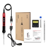 Digitálna mini elektrická spájkovačka USB v štýle B2 s výkonom 65 W Digitálna mini elektrická spájkovačka USB v štýle B2 s výkonom 65 W