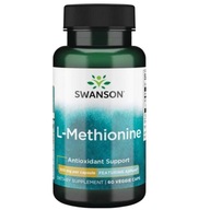 AjiPure L-metionín 500 mg 60 kapsúl SWANSON AjiPure L-metionín 500 mg 60 kapsúl SWANSON