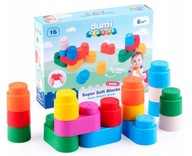 DUMEL DUMI BLOCKS SUPER SOFT BLOCKS 16KS 6M+ DUMEL DUMI BLOCKS SUPER SOFT BLOCKS 16KS 6M+